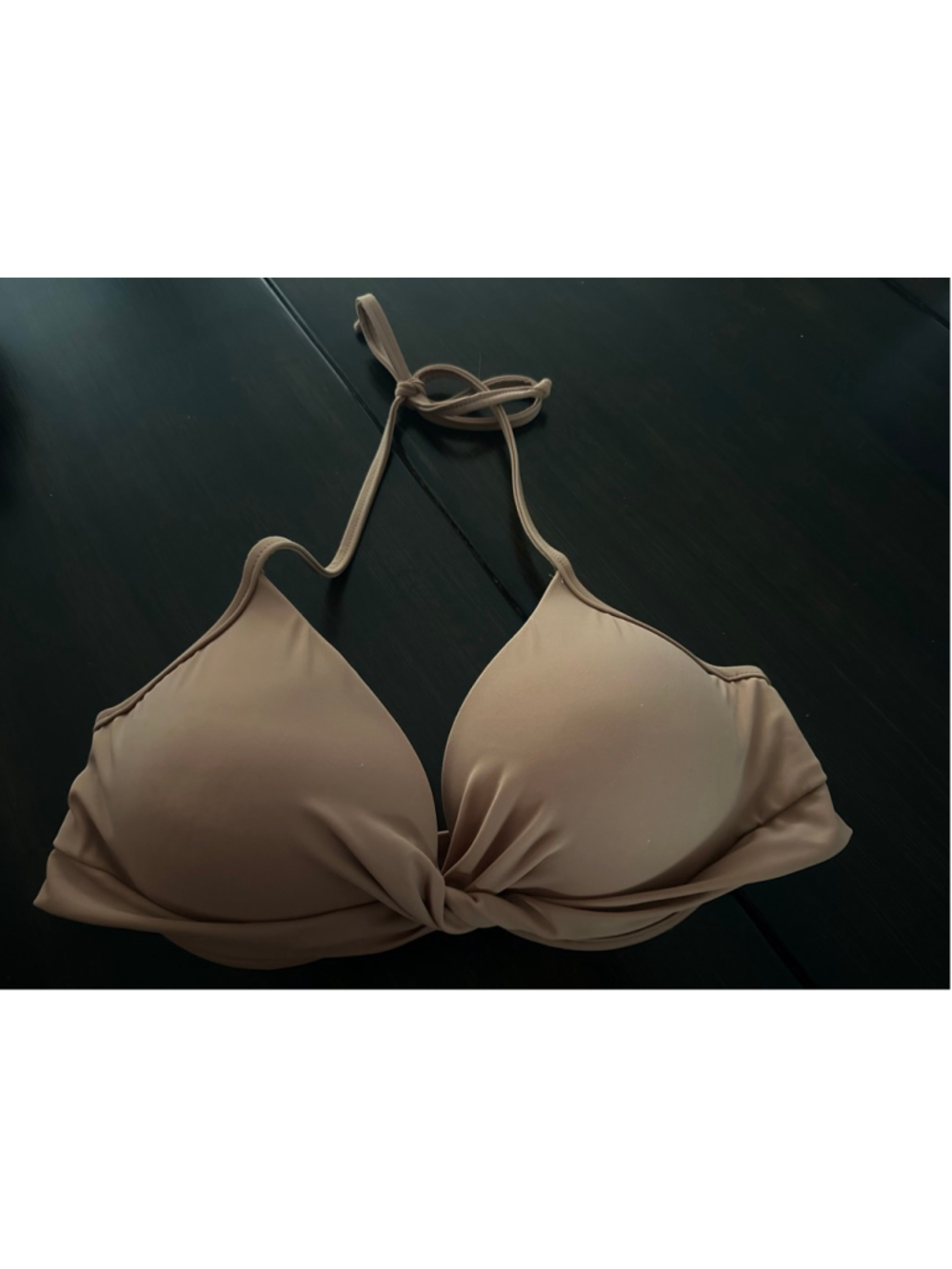 Women's VENUS Beige Push-Up Bikini Top D
